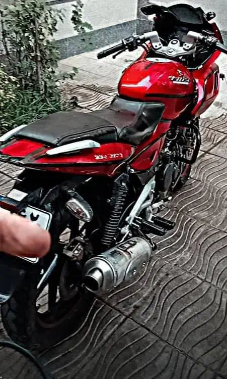 موتور ۲۲۰ باجاج(پالس)|موتورسیکلت|شاهرود, |دیوار