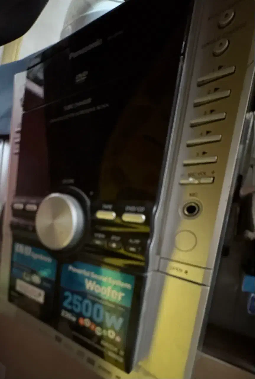 معاوضه پاناسونیک اصل مالزی پنج دیسک و فلاش خور|سیستم صوتی خانگی|اصفهان, آبشار|دیوار