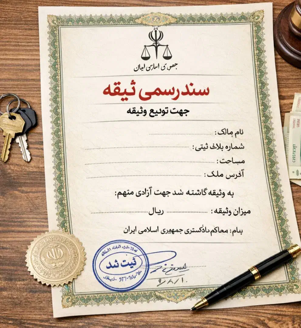 تودیع وثیقه و سند زندانی ، بالاتر از ۵میلیارد|خدمات مالی، حسابداری، بیمه|تهران, الهیه|دیوار