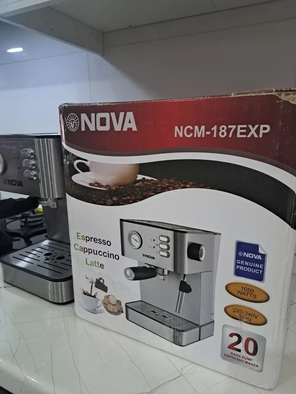 اسپرسوساز نوا|سماور، چایساز، قهوهساز|هشتگرد, شهرک راه آهن|دیوار