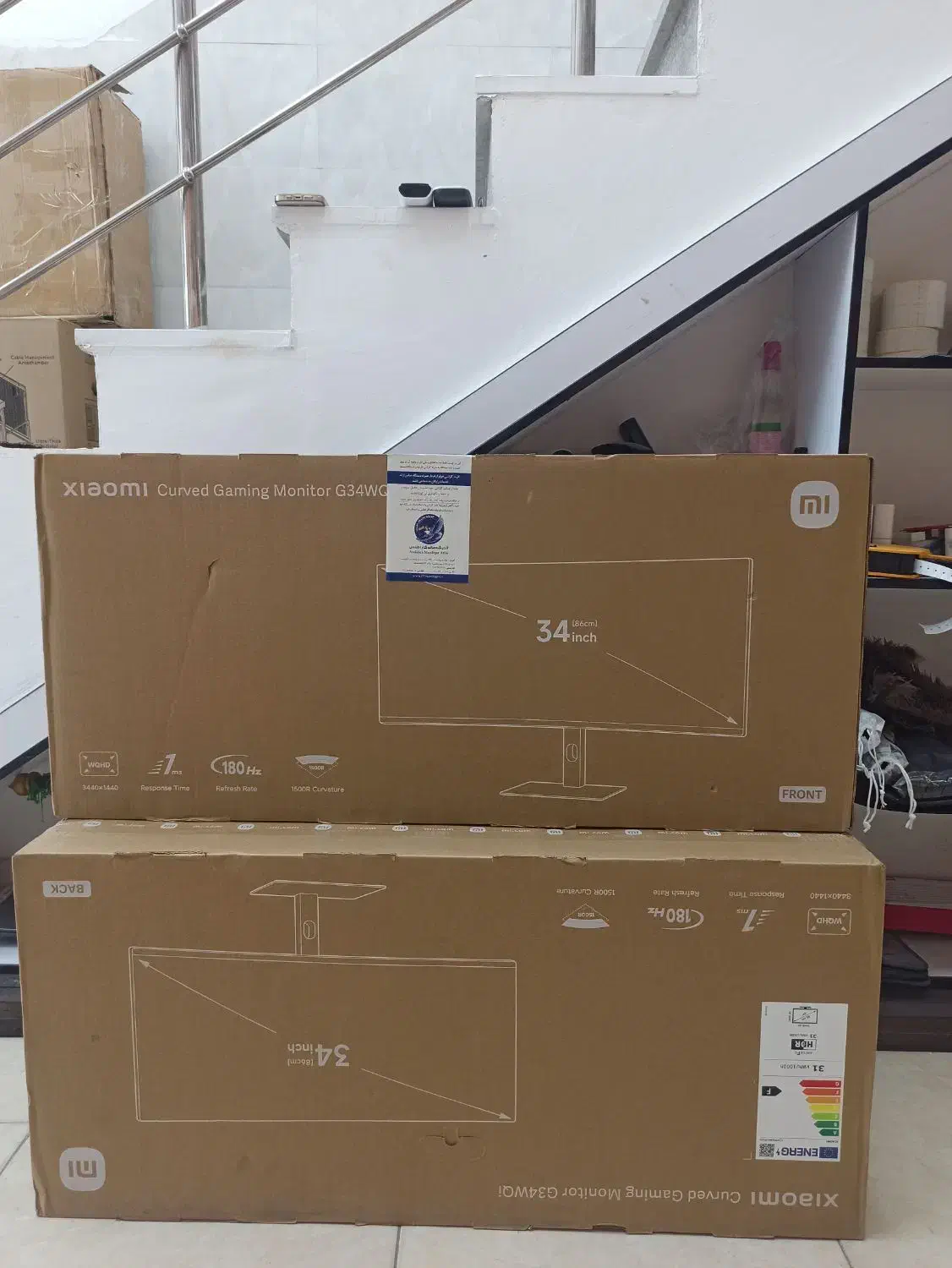 مانیتور 34اینچ گیمینگ|قطعات و لوازم جانبی رایانه|سیرجان, |دیوار