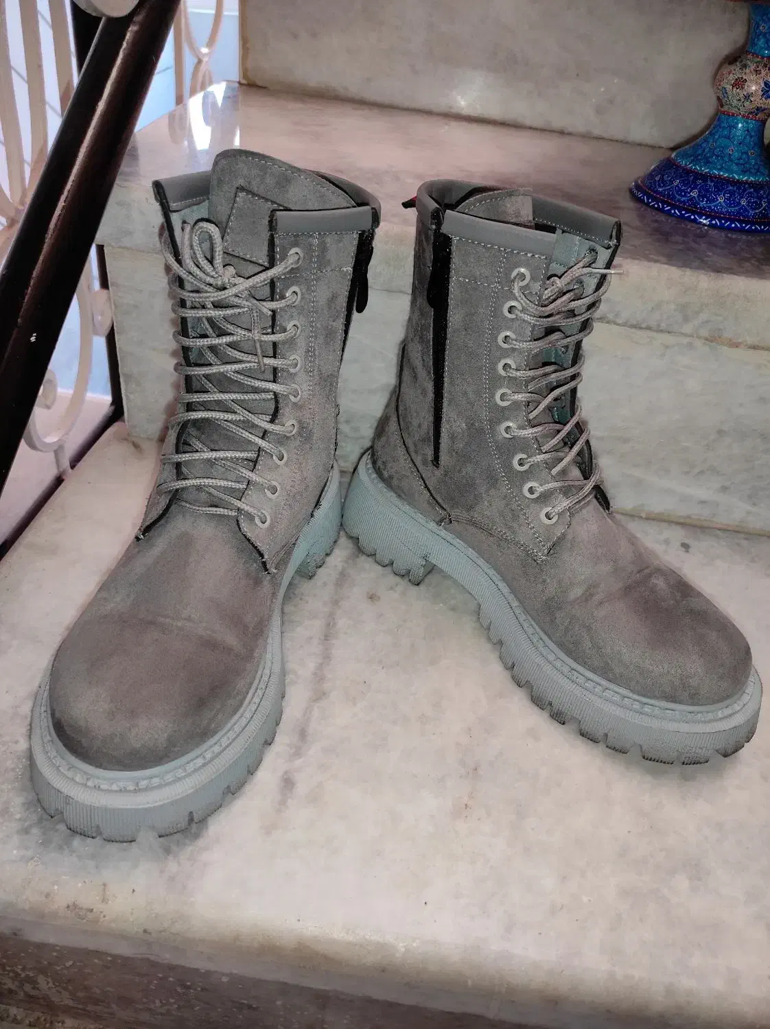 دو جفت چکمه سایز۳۹و۴۰|کیف، کفش، کمربند|اصفهان, آبشار|دیوار