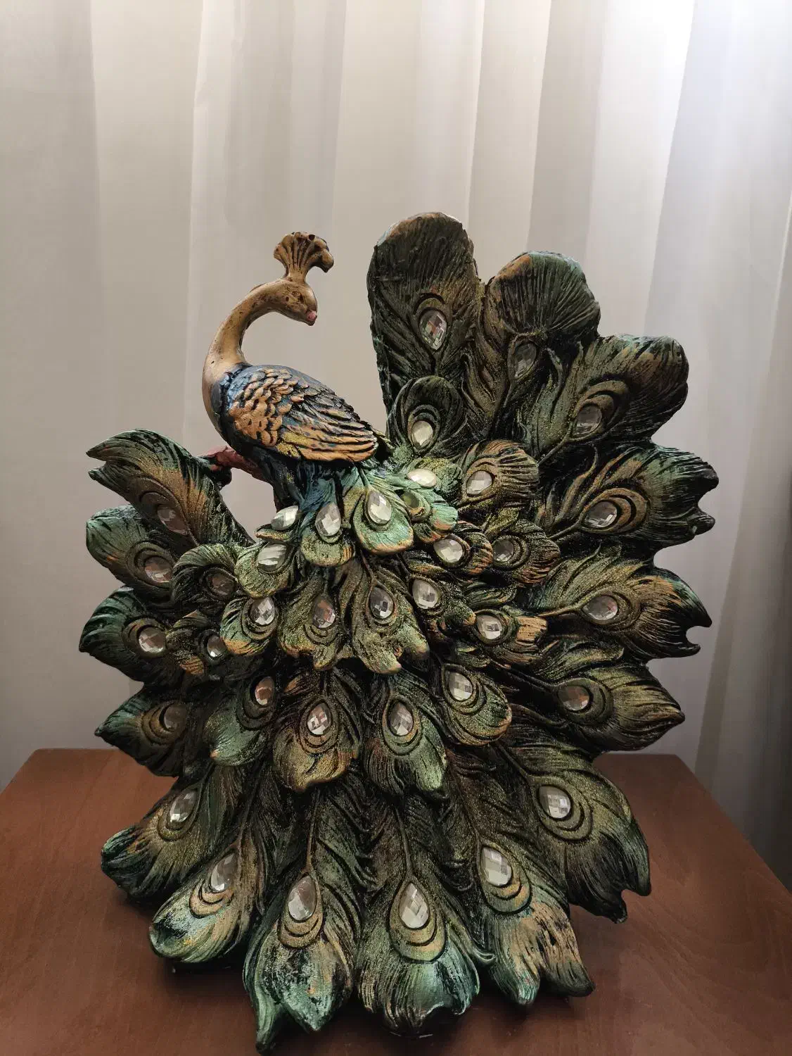 مجسمه طاووس پلی استر|مجسمه، تندیس، ماکت|فردیس, سرحدی|دیوار