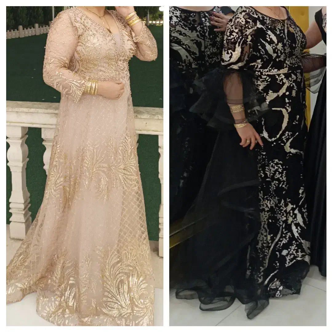 لباس مجلسی سنگ کاری شدهدرحدنو بدون هیچ پارگی|لباس|رشت, جهاد|دیوار