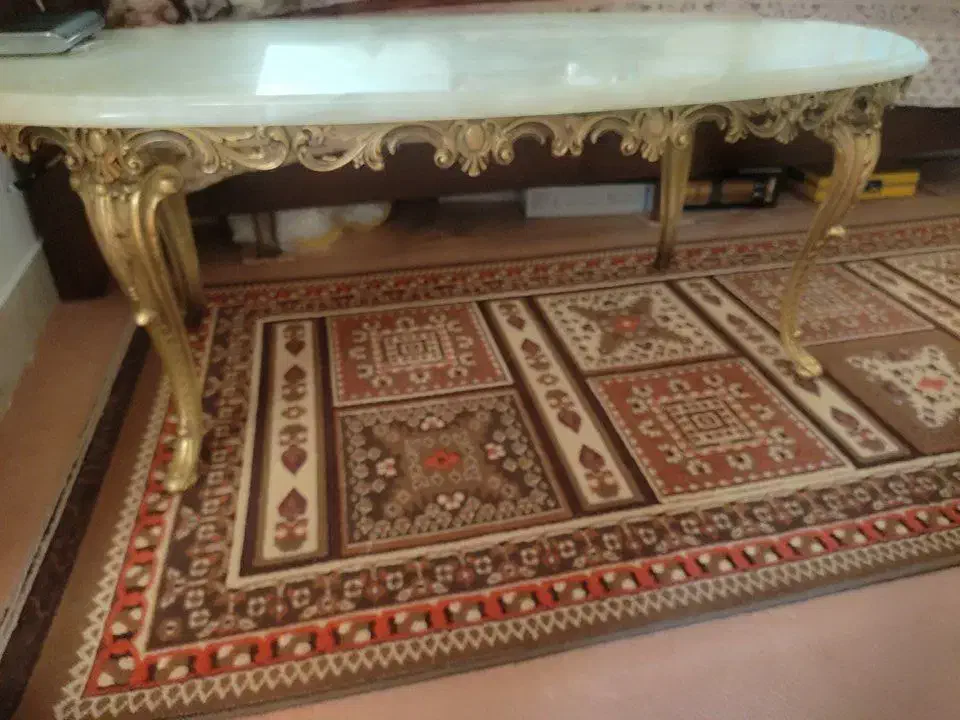 میز جلو مبلی برنز|مبلمان خانگی و میز عسلی|کرمانشاه, |دیوار