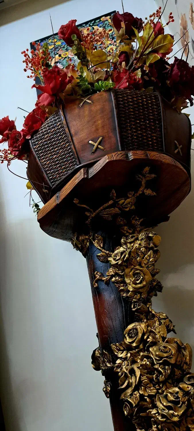 گلدان گل، گل مصنوعی، با پایه|گل مصنوعی|تهران, عباسآباد|دیوار