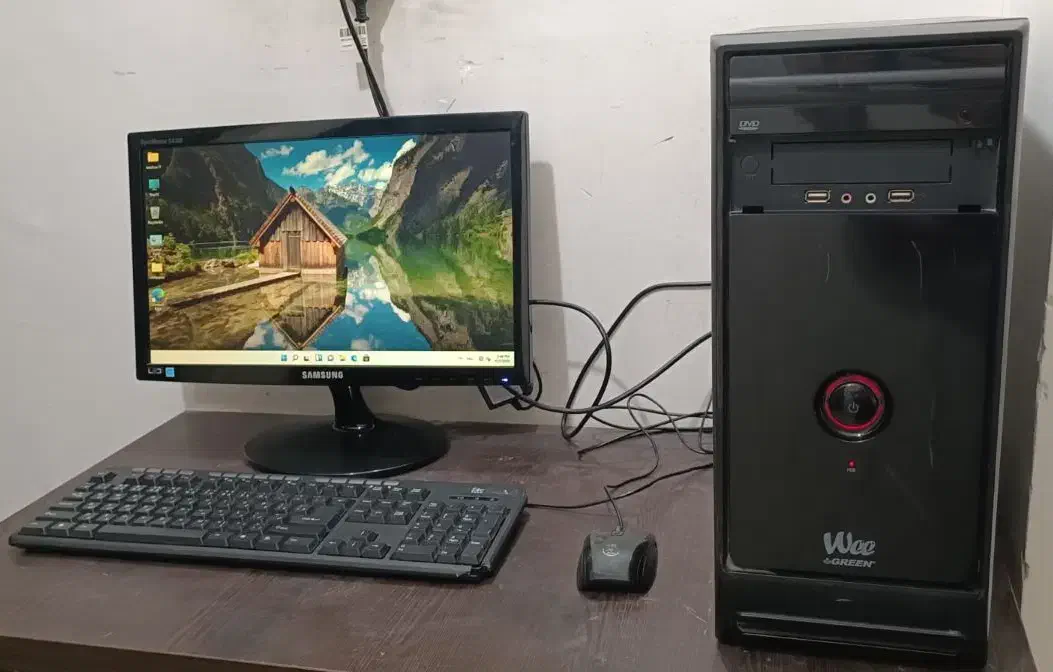 کامپیوتر Green i5 Ram8G HDD500G SSD128G LED 19|رایانه رومیزی|قزوین, |دیوار