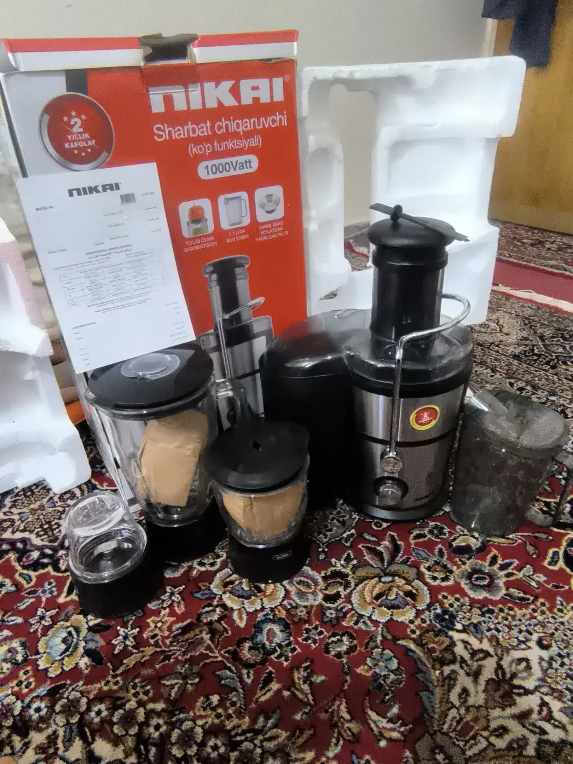 اب میوه گیری NlKAl|آبمیوهگیر و آبمرکباتگیر|یاسوج, |دیوار