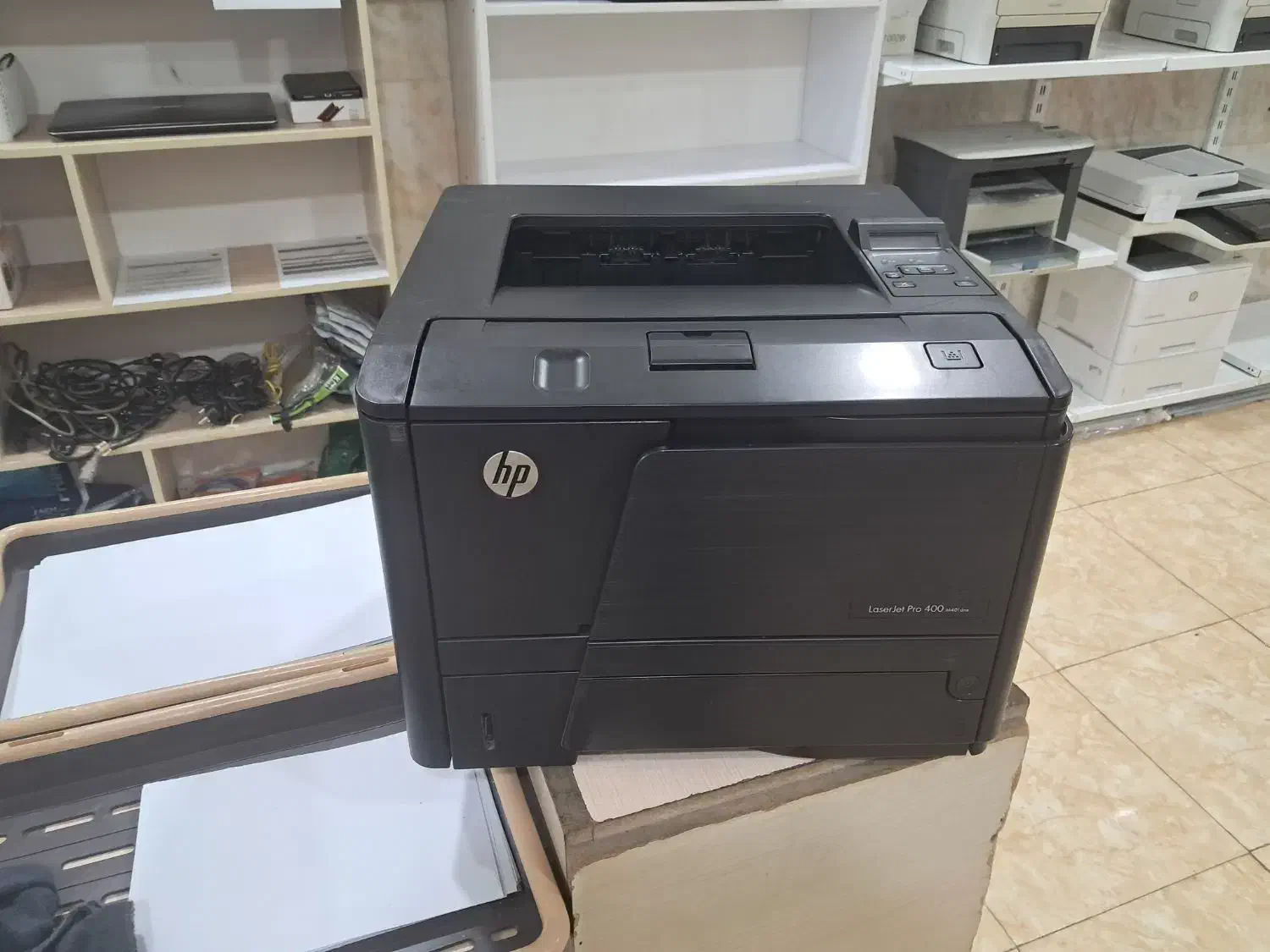 پرینتر لیزری دورو زن و شبکه دار 401dne اچ پی در حد|پرینتر، اسکنر، کپی، فکس|تبریز, |دیوار