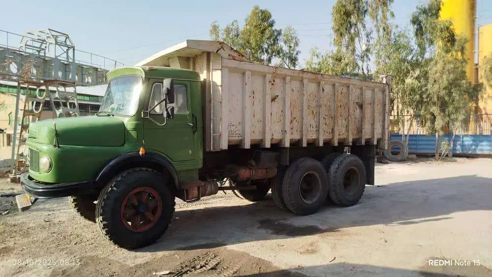 فروش دو دانگ کامیون بنز با کار ثابت|خودرو سنگین|شریفآباد, |دیوار