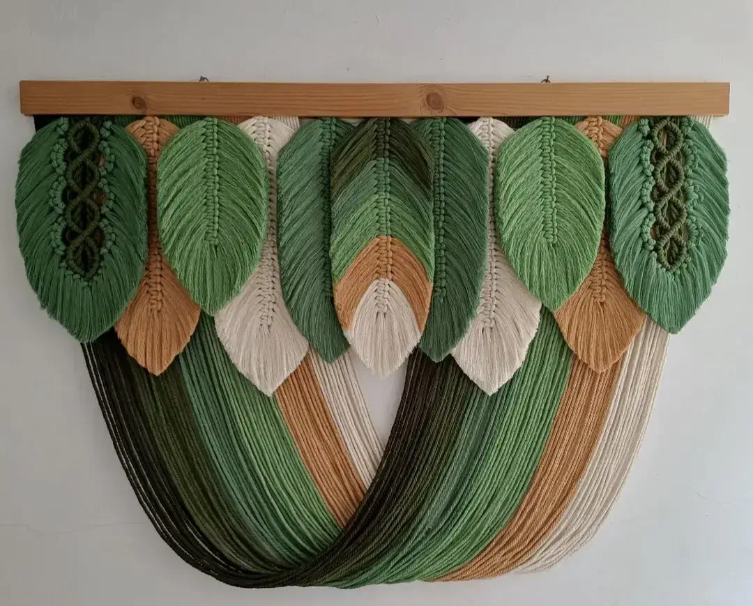 با نخ مکرومه خانه ات رو رنگی رنگی کن|تابلو، نقاشی، عکس|ایلام, |دیوار