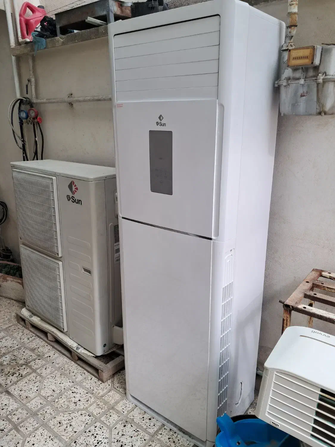 کولر ایستاده ۶۰۰۰۰ هزار|کولر گازی و فن‌کوئل|گنبد کاووس, |دیوار