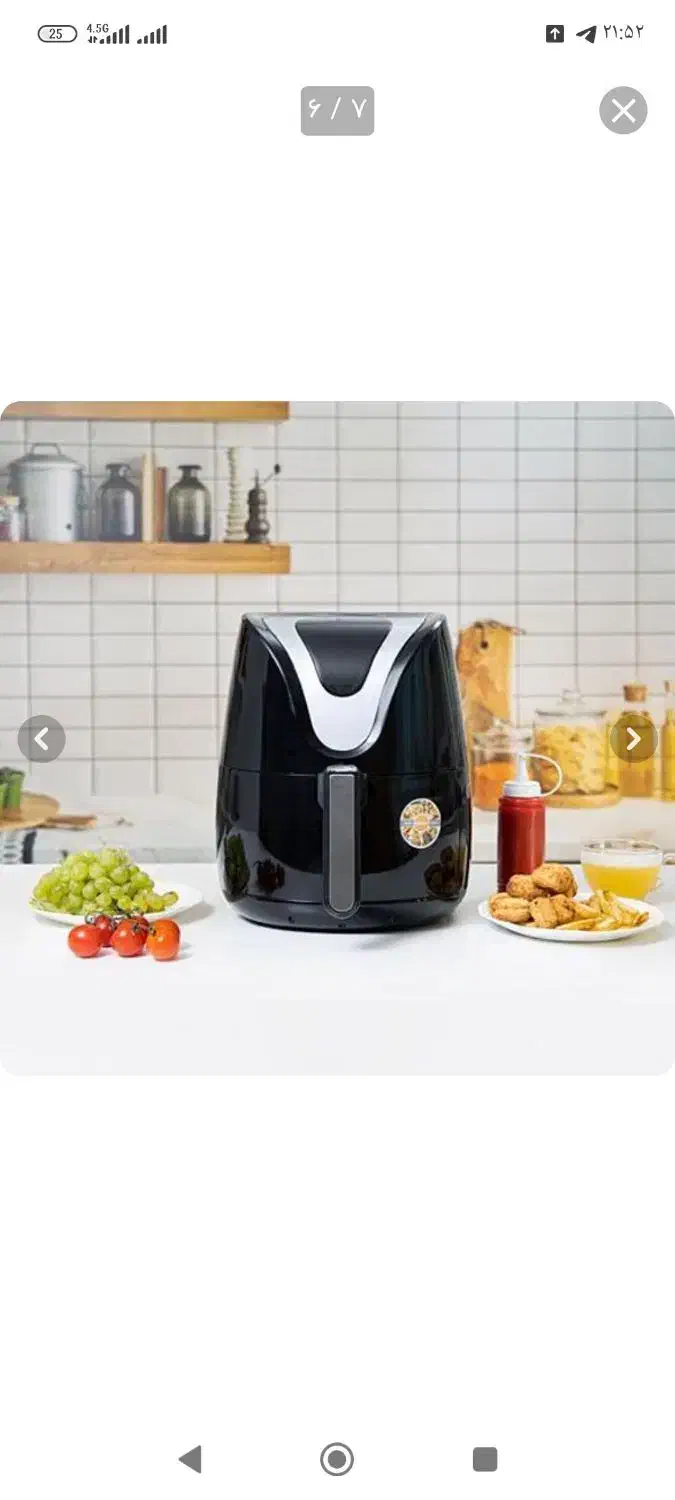 سرخکن بدون روغن جی پاس 3/5 لیتری روز مادر و زن|اجاق گاز و لوازم برقی پخت‌وپز|مشهد, خواجه ربیع|دیوار