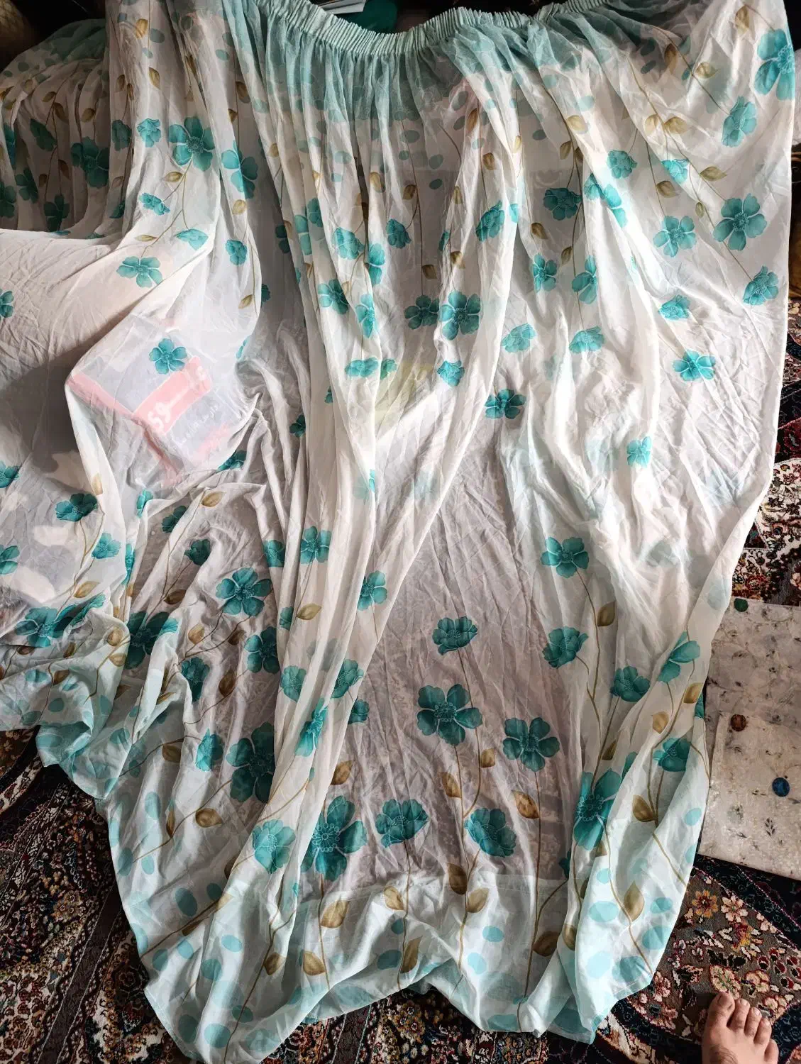 پرده سالم در حد نو|روفرشی|قرچک, میرزائی شمالی|دیوار