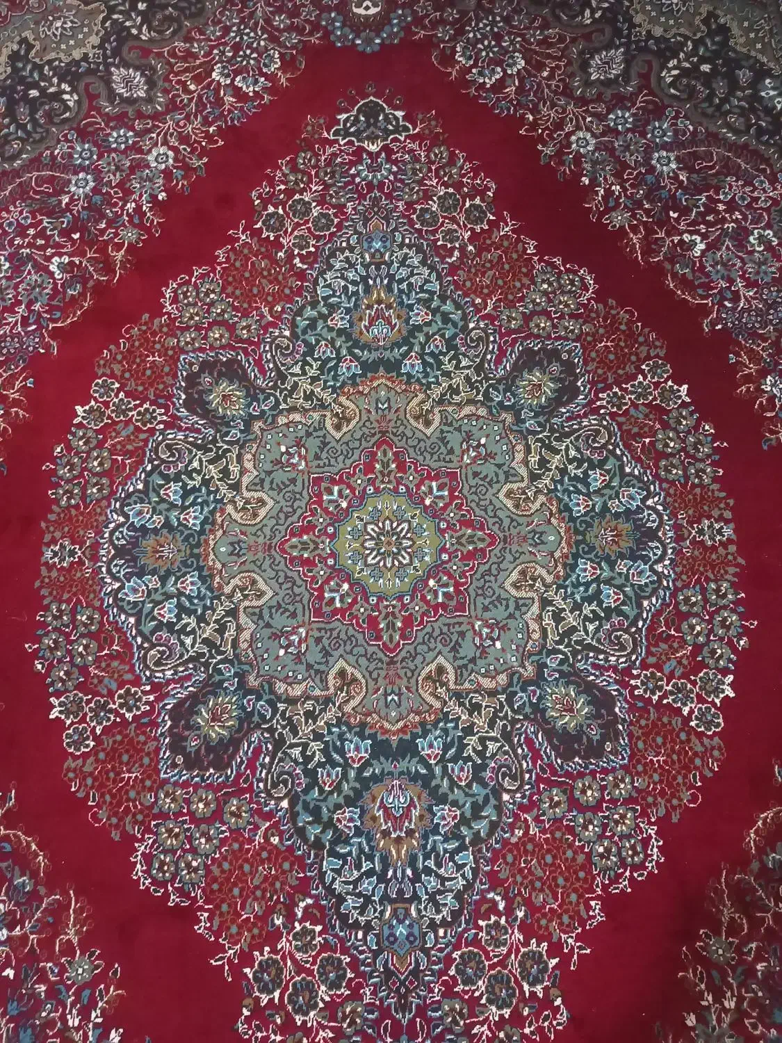 فرش ۹ متری|فرش|میانه, |دیوار