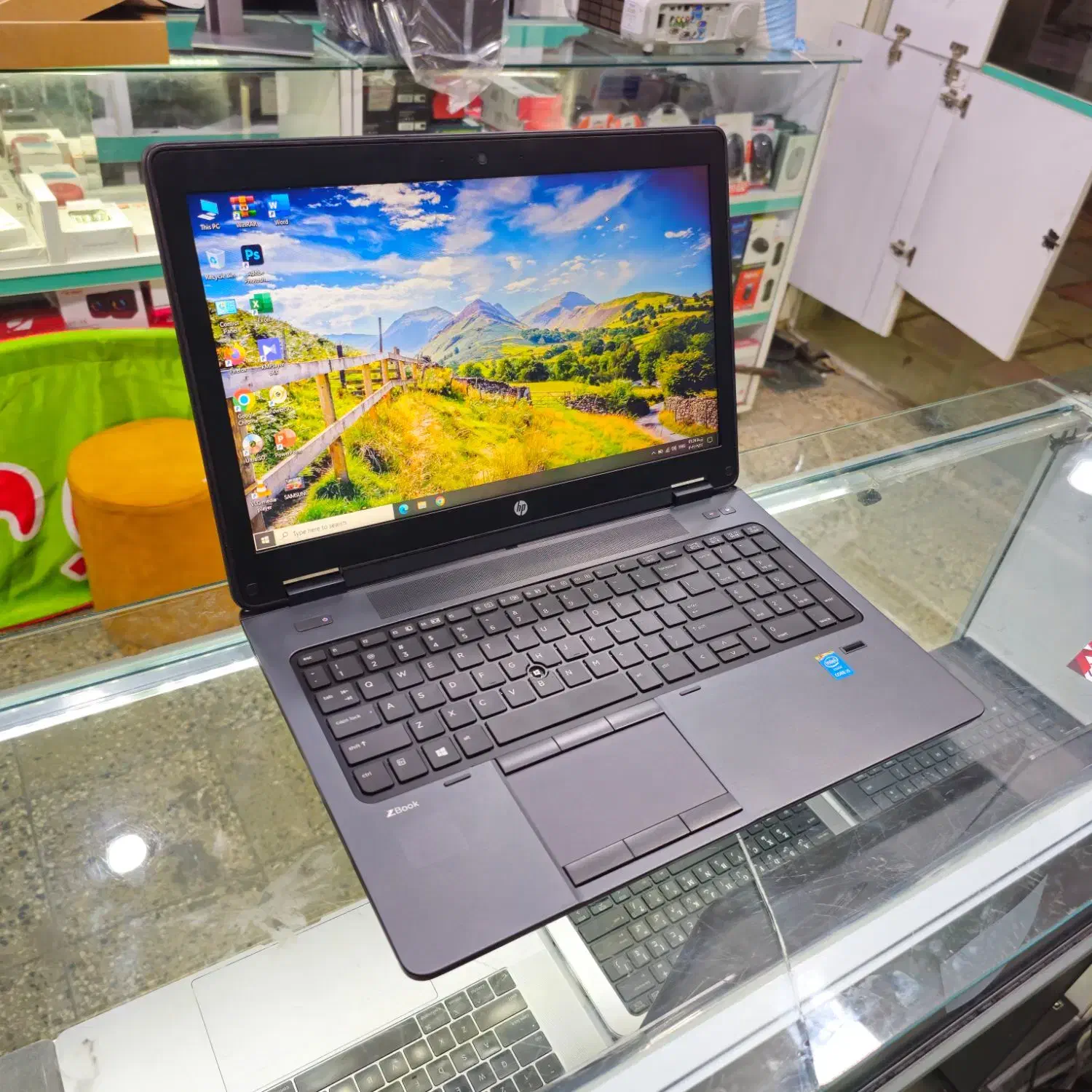 لپتاپ HP از سری محبوب ZBOOK گرافیکدار تمیز و سالم|رایانه همراه|یاسوج, |دیوار