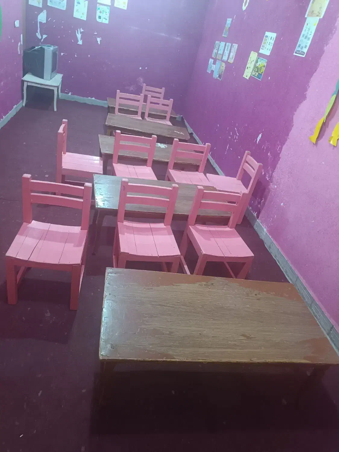 فروش صندلی دانش آموزی و مهد کودک دست دوم در حد نو|صندلی و نیمکت|بهبهان, |دیوار