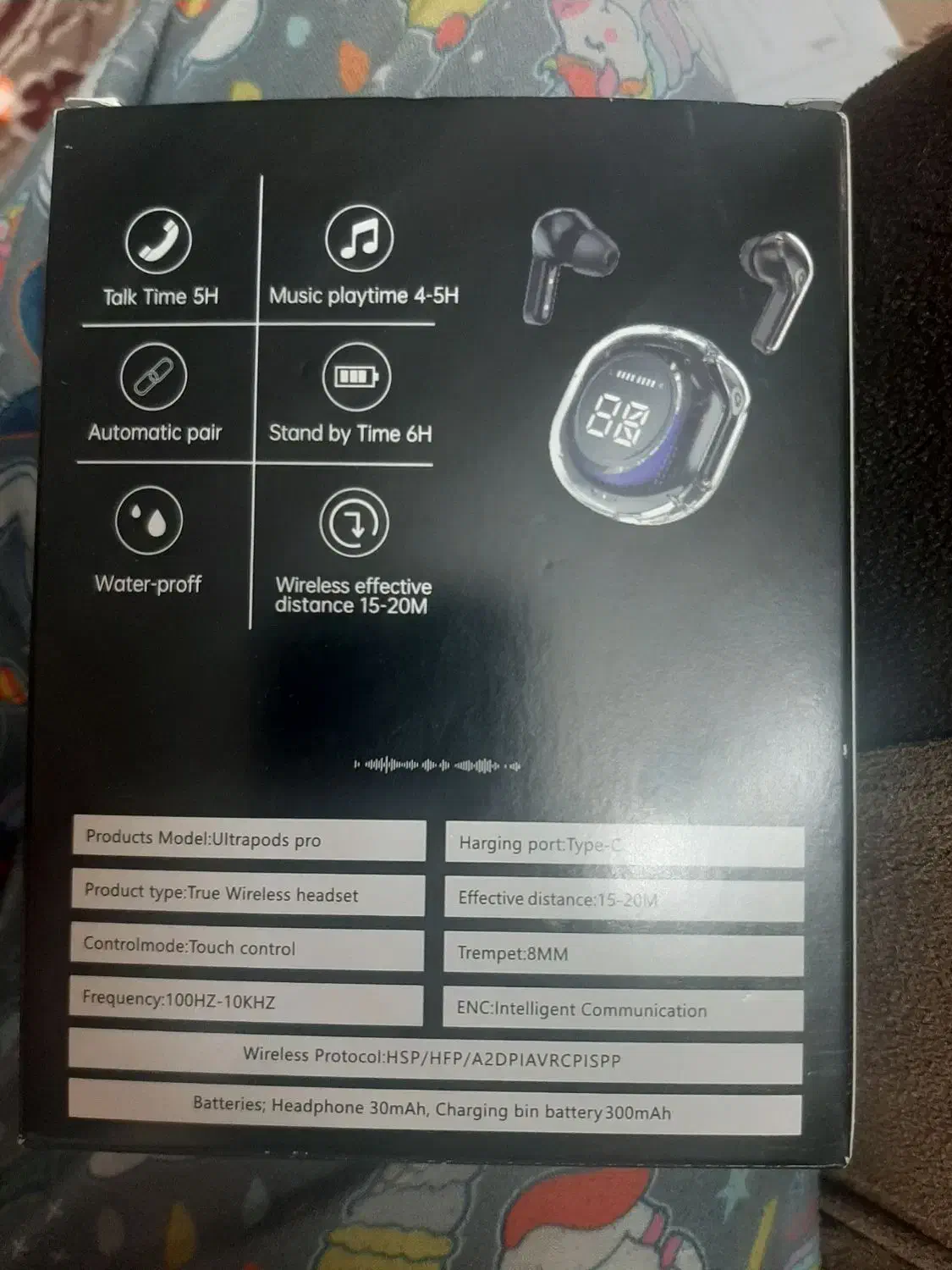 ایرپاد Ultrapods pro و ساعت DT NO.I 7|لوازم جانبی موبایل و تبلت|سمنان, |دیوار