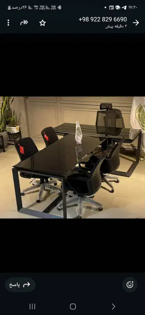 مبل خلبانی اداری/صندلی توری مدیریت/میزکنفرانس منشی|دفتر کار|اصفهان, ملاصدرا|دیوار