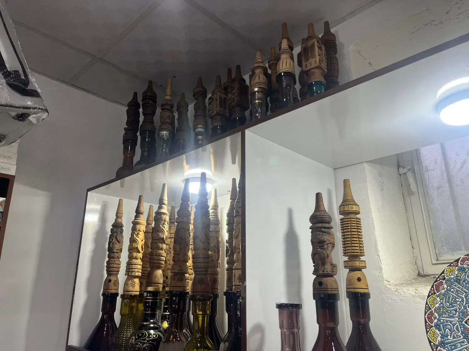 فروش عمده و تکی به قیمت قیقلیان چوبی و سر قلیان|کلکسیون و سرگرمی|رشت, امین الضرب|دیوار