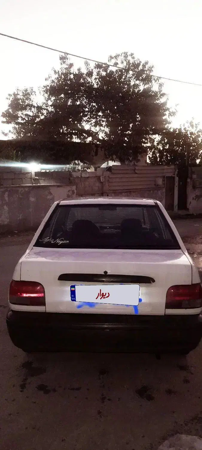 پرایدمدل 87 بیمه یک سال دوررنگ|خودرو سواری و وانت|بندرعباس, |دیوار