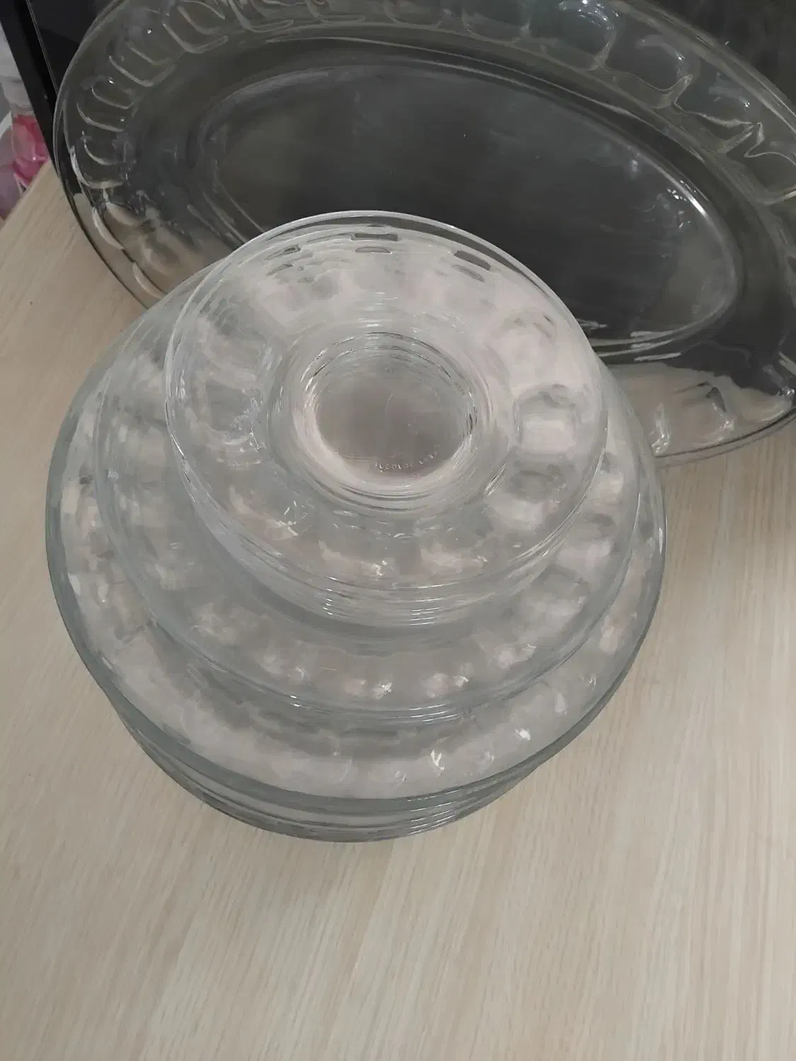 پیرکس اصل فرانسه سرویس ۱۲نفره|ظروف سرو و پذیرایی|کهن آباد, |دیوار