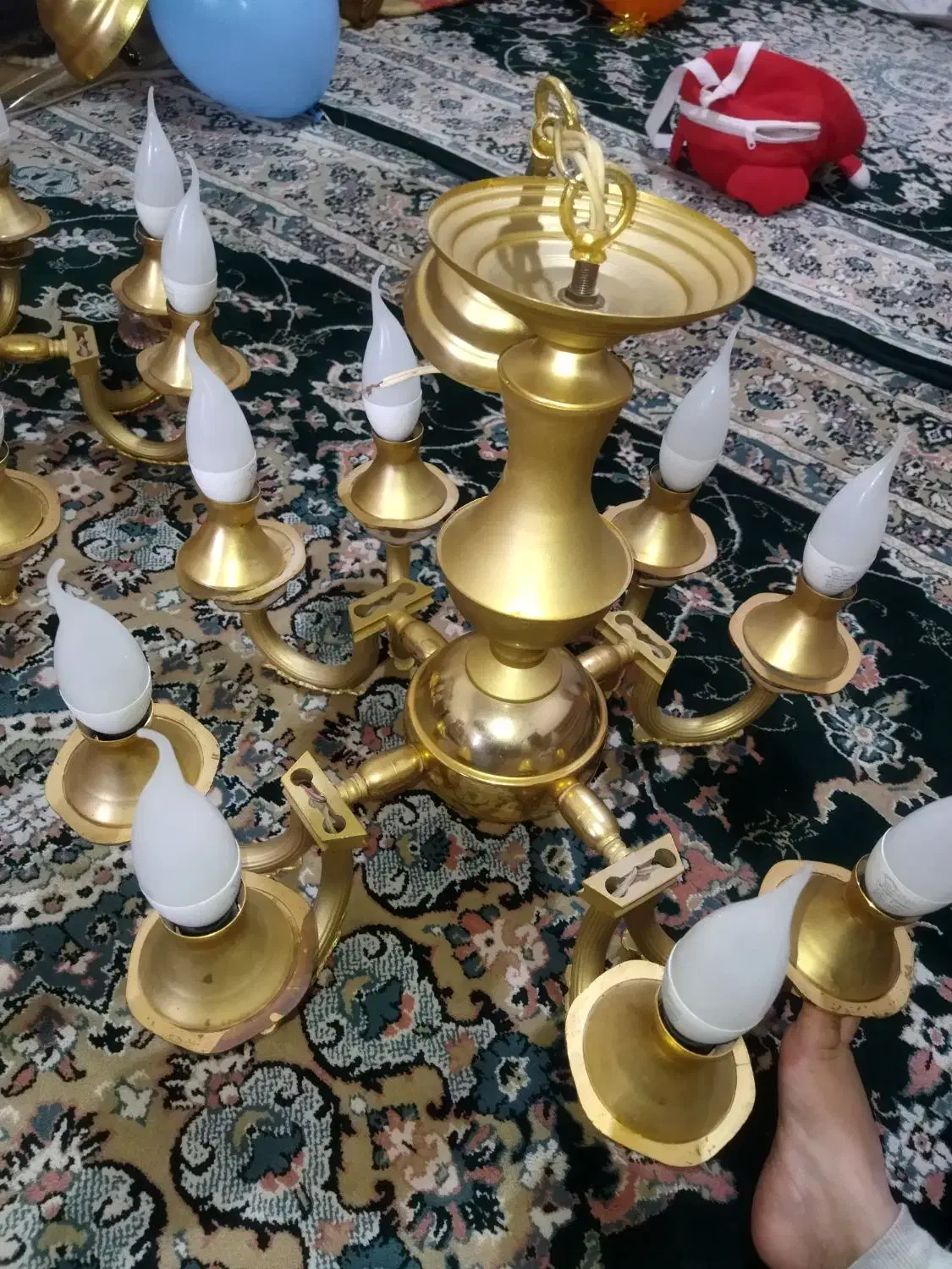 لوستر|لوستر و چراغ آویز|اردبیل, |دیوار