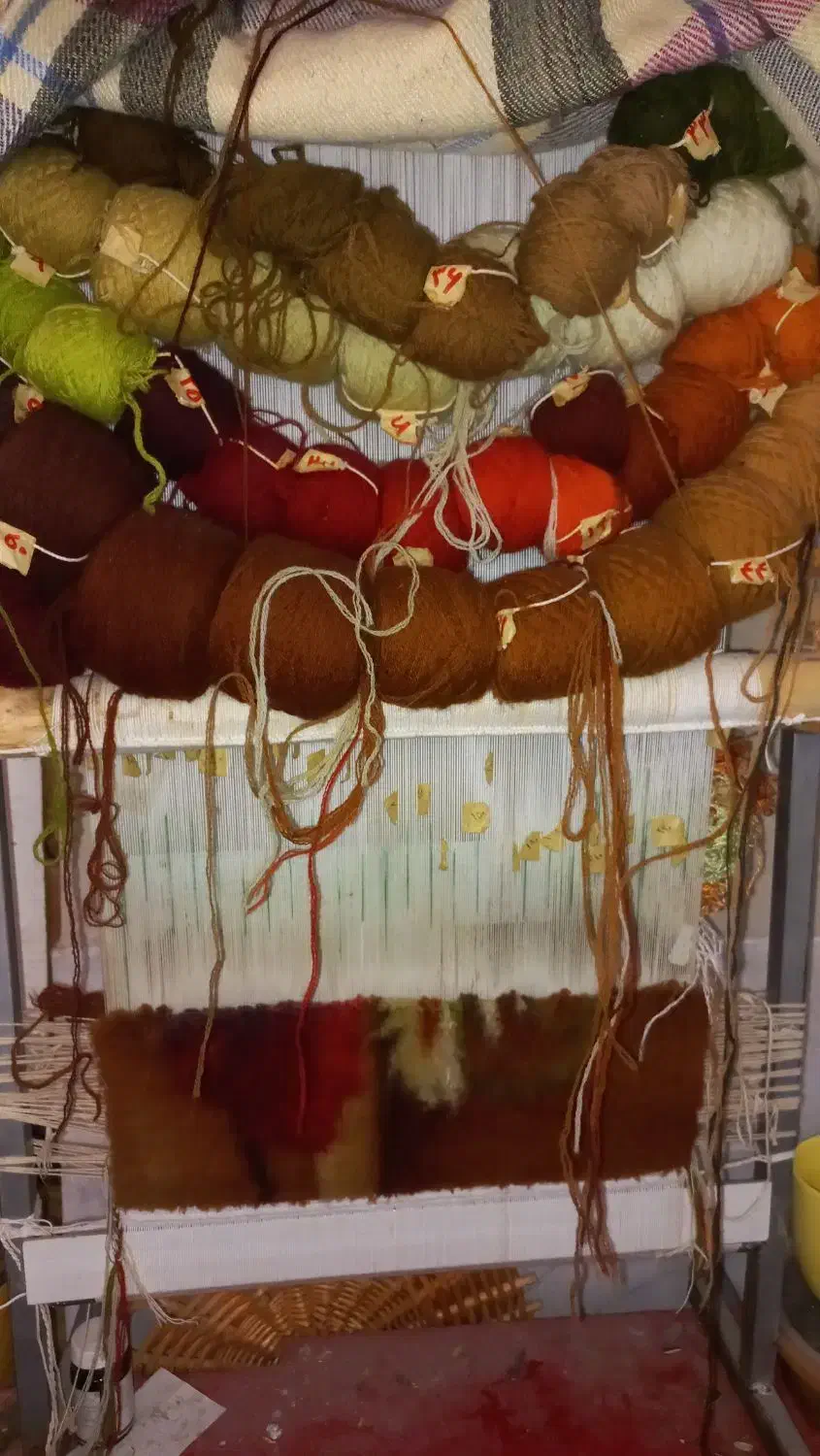 تابلو فرش نیمه کاره|تابلو فرش|قم, پردیسان|دیوار