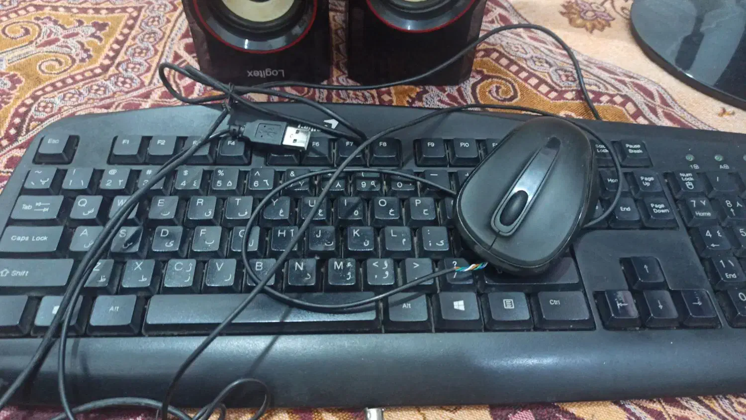 سیستم کامپیوتر با همه وسایل به فروش میرسد|رایانه رومیزی|حاجی آباد, |دیوار