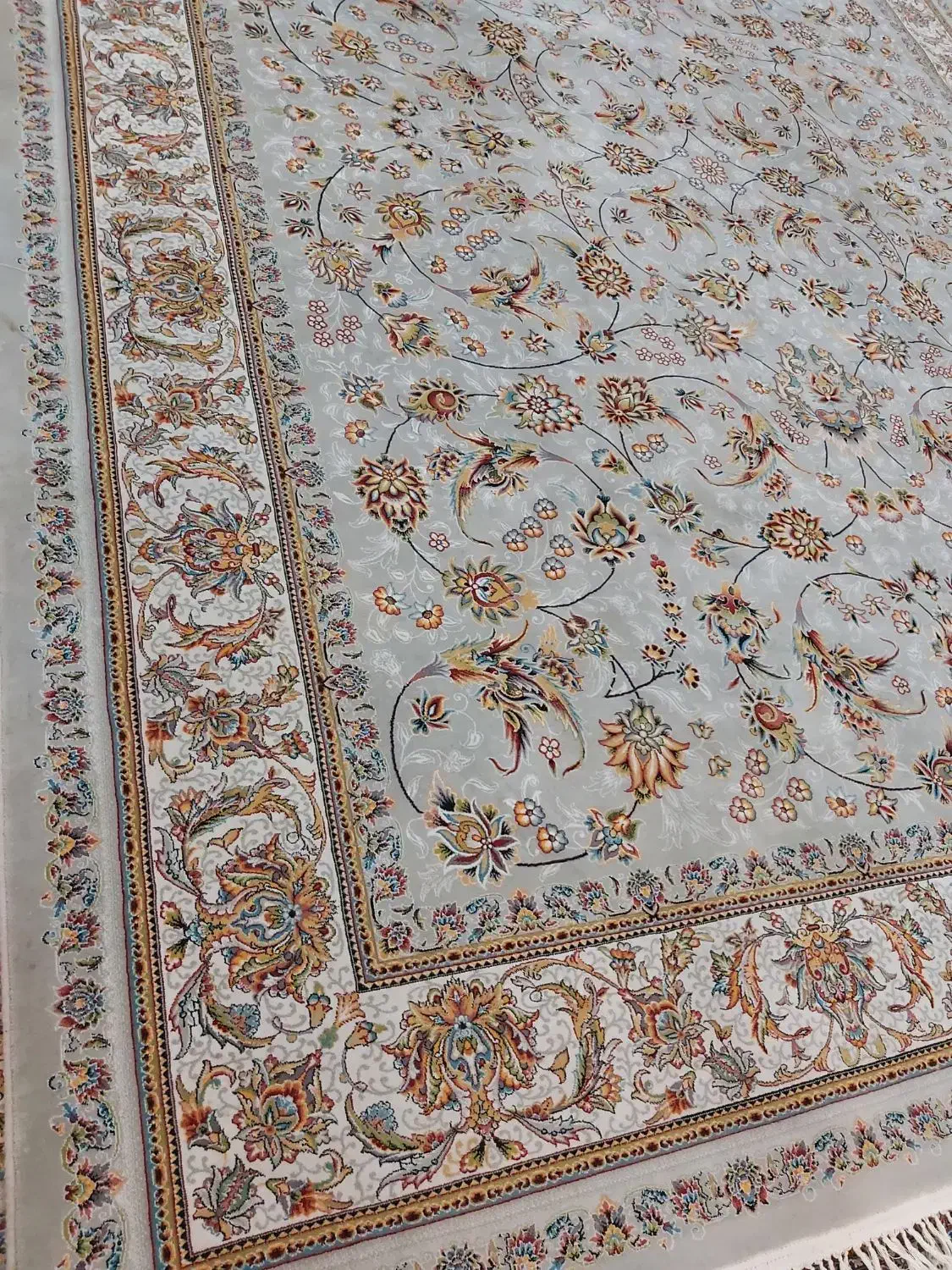 دوتافرش ۱۲متری ۷۰۰شانه تراکم ۲۵۵۰تمام نخ|فرش|کرج, گلشهر|دیوار