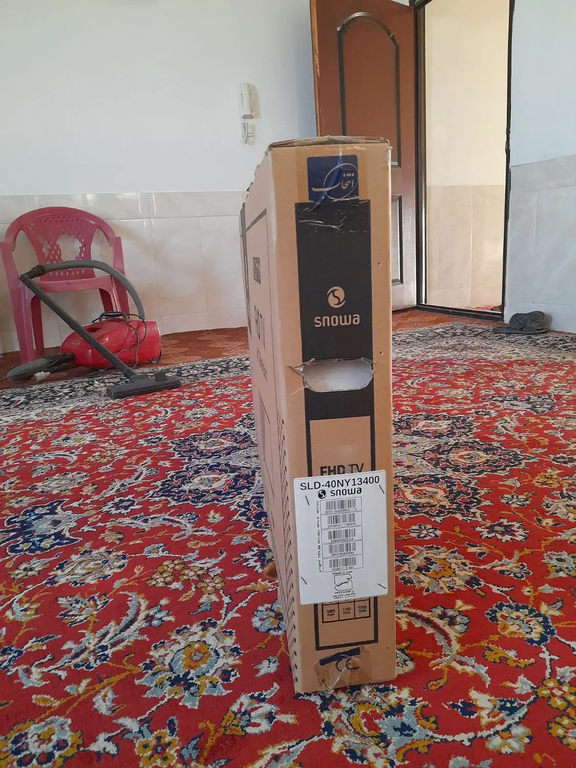 تلوزیون led اسنوا ۴۰ اینچ|تلویزیون و پروژکتور|شهرکرد, |دیوار