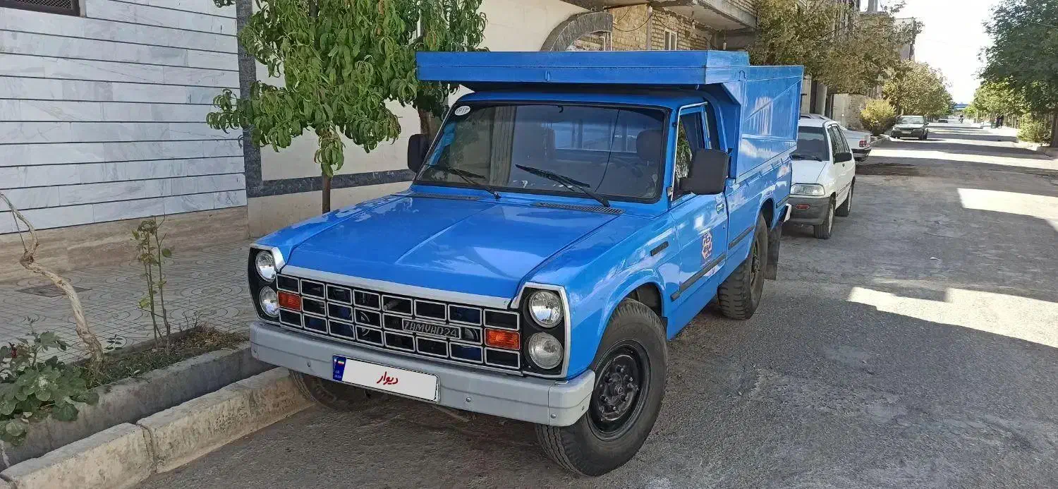 نیسان وانت دوگانه سوز شرکتی مدل 89 کولر فابریک|خودرو سواری و وانت|رامند, |دیوار