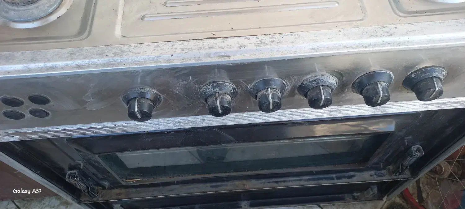 اجاق گاز استیل فر  سالم|اجاق گاز و لوازم برقی پخت‌وپز|گرگان, |دیوار