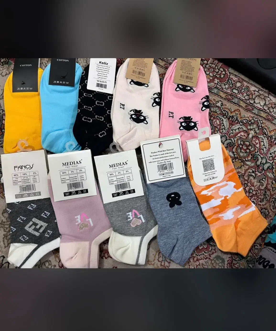 جوراب عمده نخ پنبه|لباس|محمدشهر, شهرک پیام (مهرالبرز)|دیوار