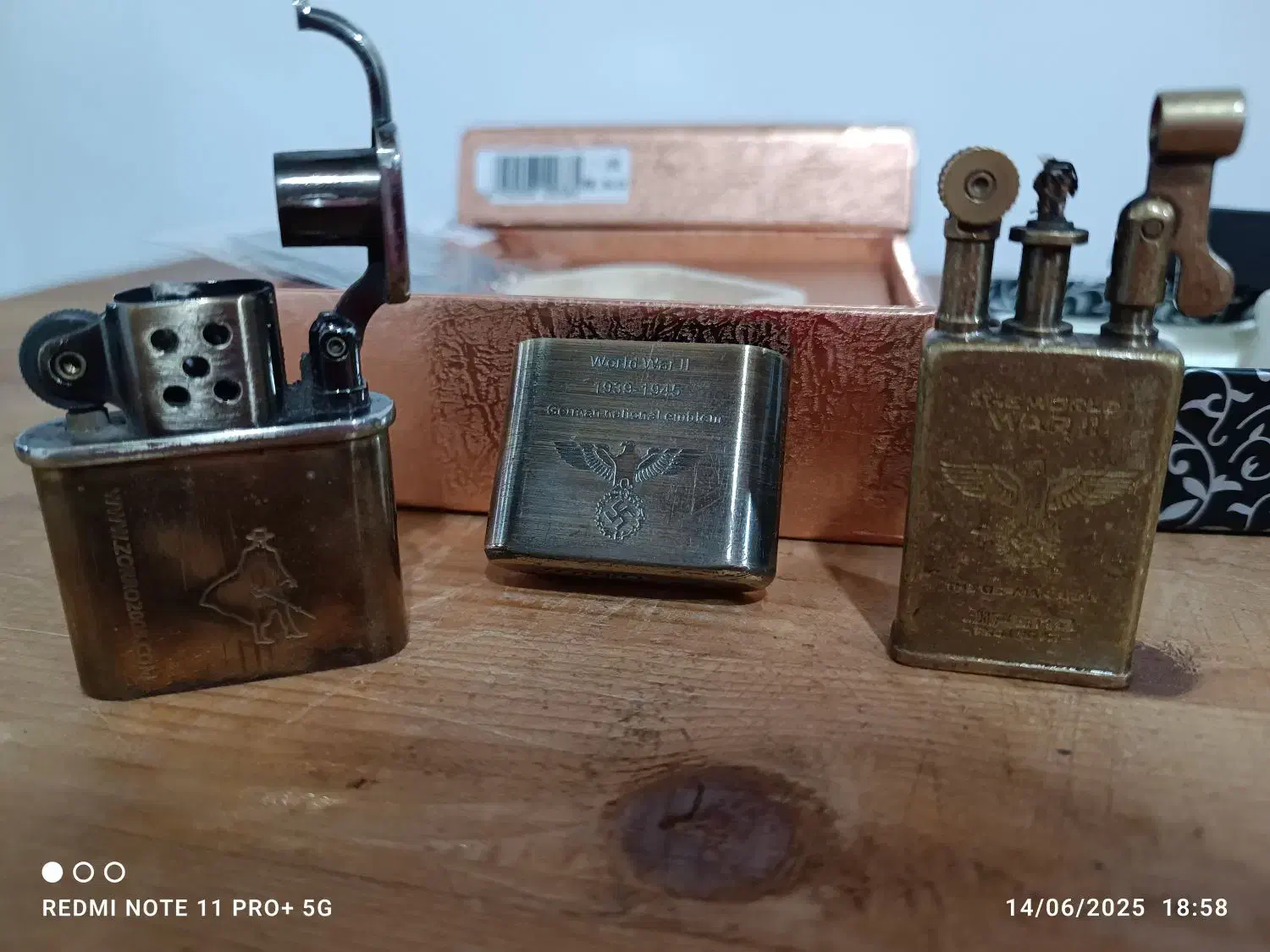 دوعدد فندک بنزینی کلکسیونی|زیورآلات و اکسسوری|خرم‌آباد (تنکابن), |دیوار