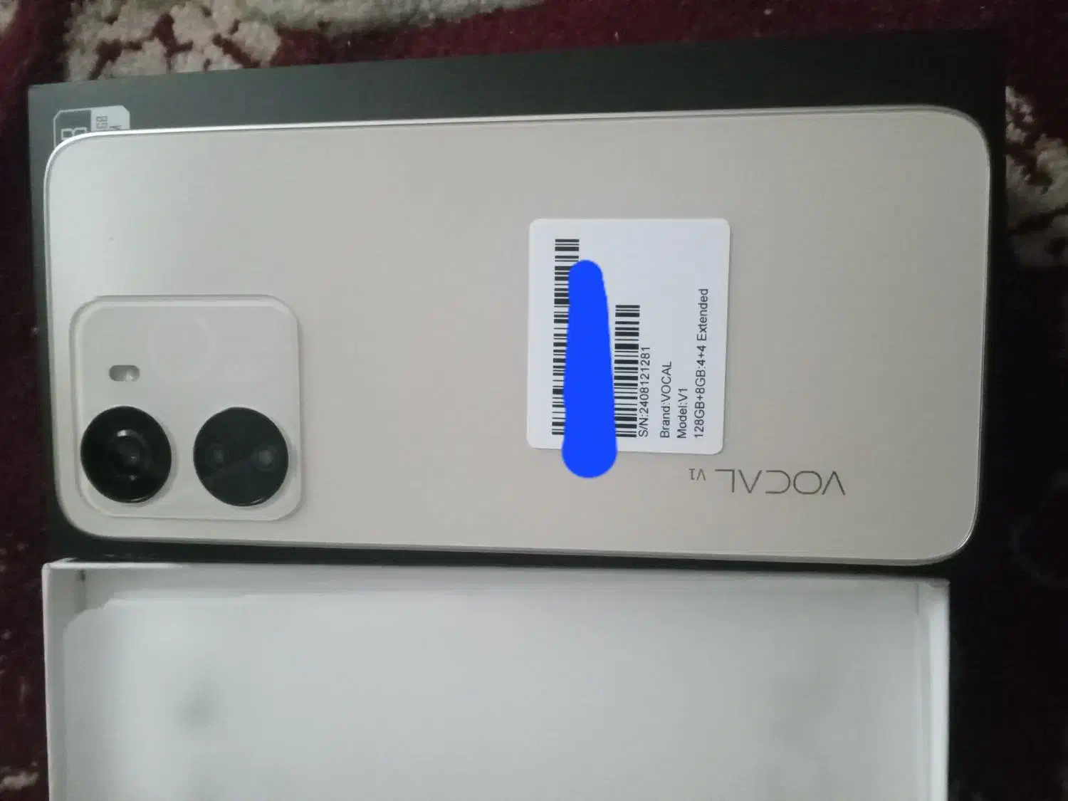 گوشی وکال 128رم 4+4|موبایل|بندر امام خمینی, |دیوار