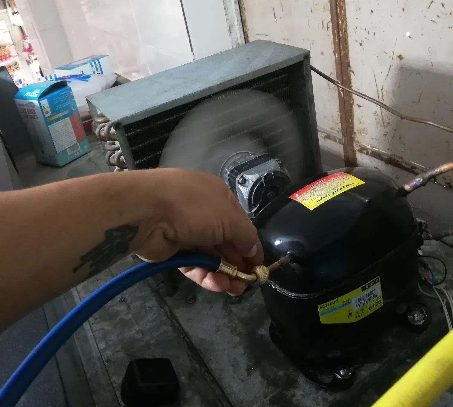 تعمیر یخچال خانگی وفروشگاهی|خدمات پیشه و مهارت|فیروزآباد (فارس), |دیوار