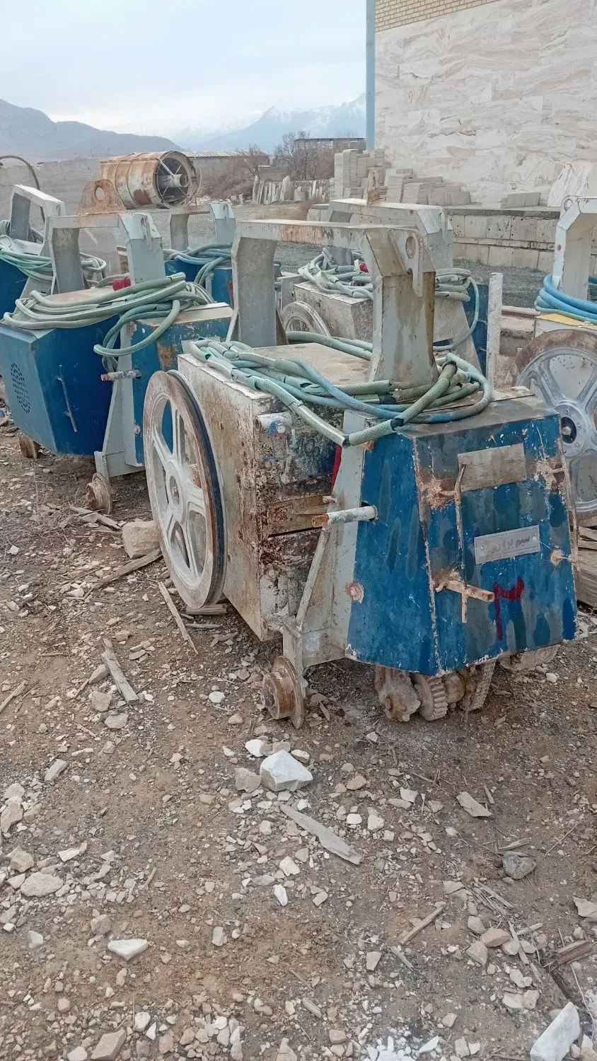 دستگاه سیم برش وقله انداز معدن|ماشین‌آلات صنعتی|کاشان, استرک|دیوار