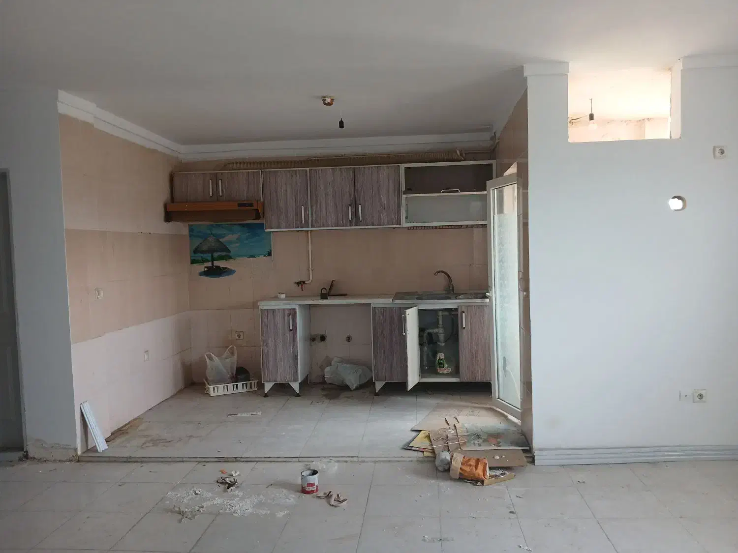 کابینت هود سینک روشویی|آب‌چکان و نظم‌دهنده ظروف|گرگان, |دیوار