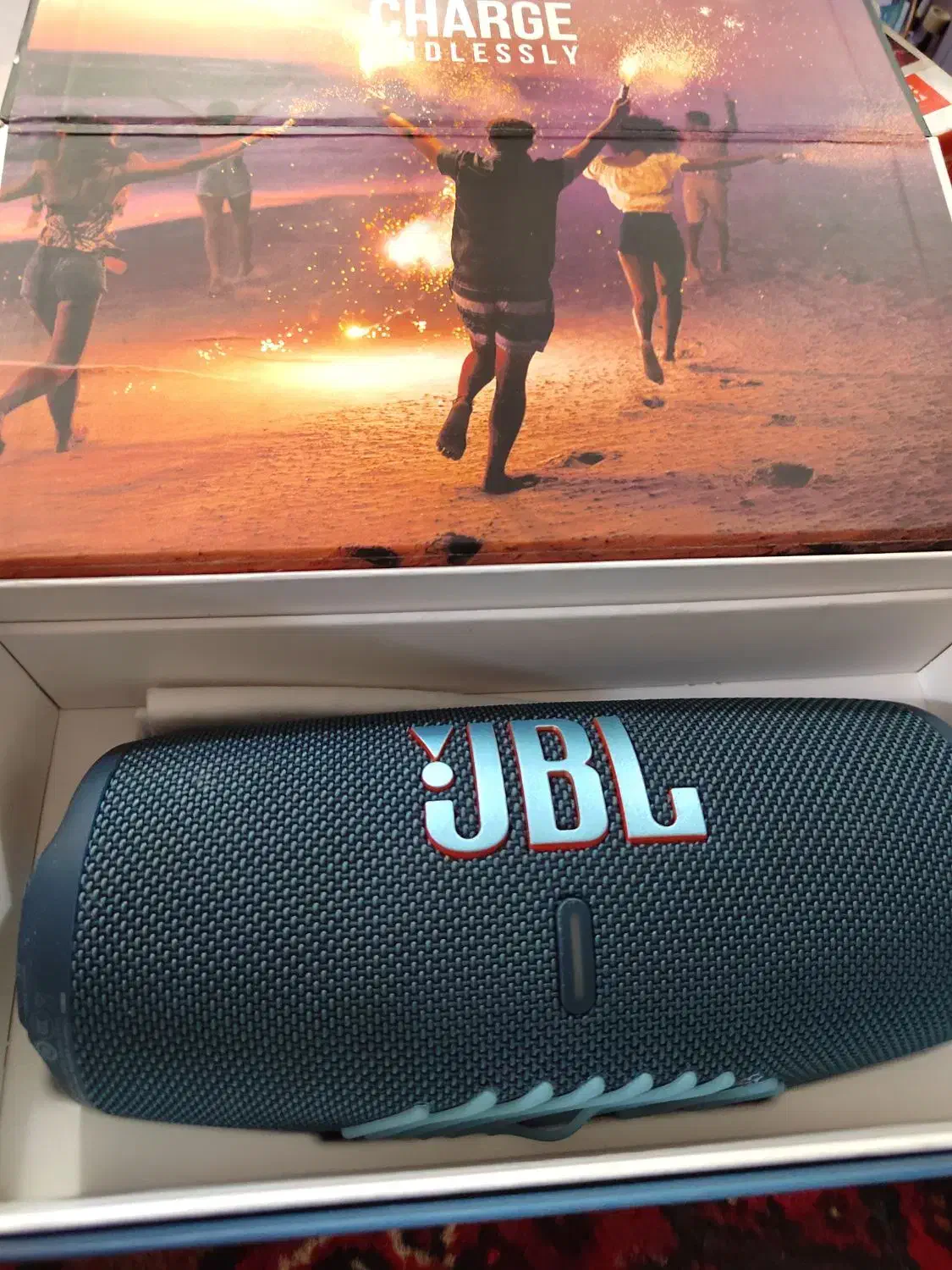 اسپیکر JBLGHARGE5 اصلی|سیستم صوتی خانگی|کرج, برغان|دیوار