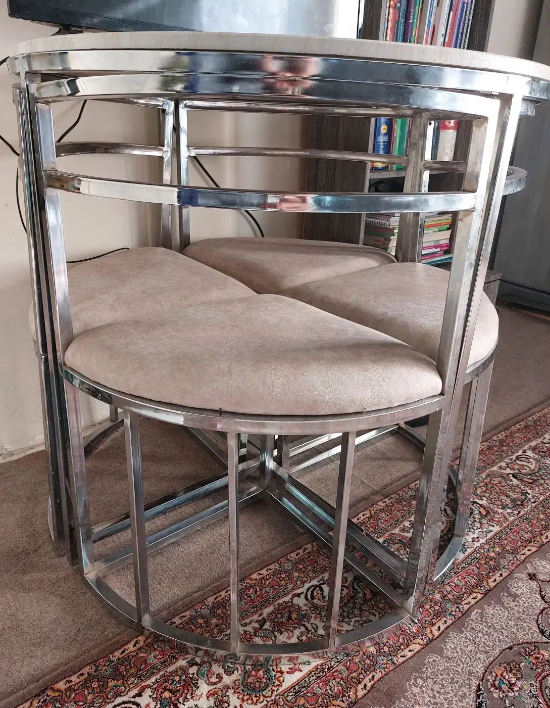 میز نهارخوری کم جا|میز و صندلی غذاخوری|کرج, شاهینویلا|دیوار