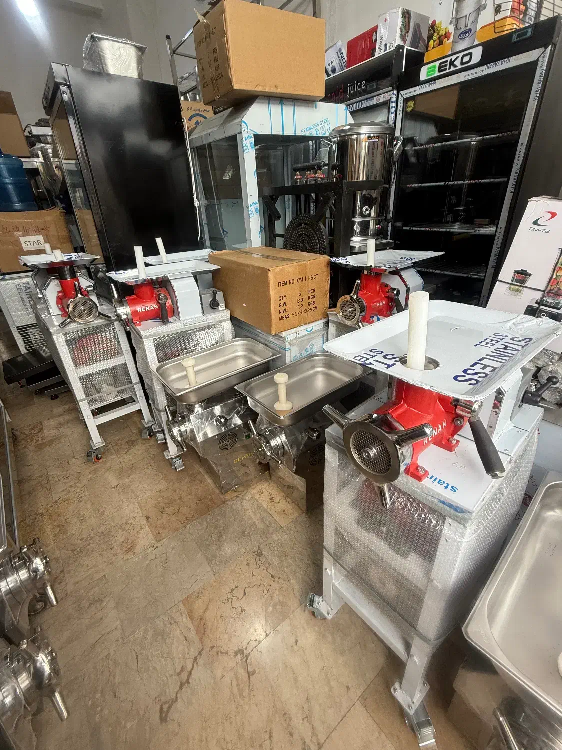 چرخ گوشت صنعتی ،اره استخان بر،ولوازم کامل صنعتی|فروشگاه و مغازه|رامسر, |دیوار