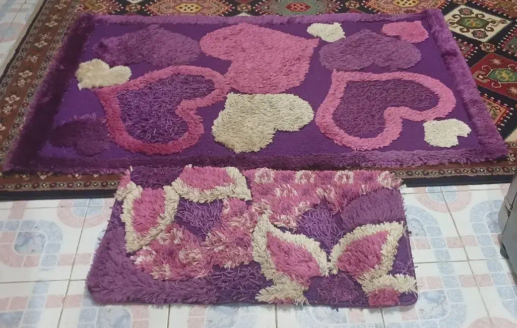 فرش ۱/۵ در ۹۵ با پادری|فرش|یزد, |دیوار