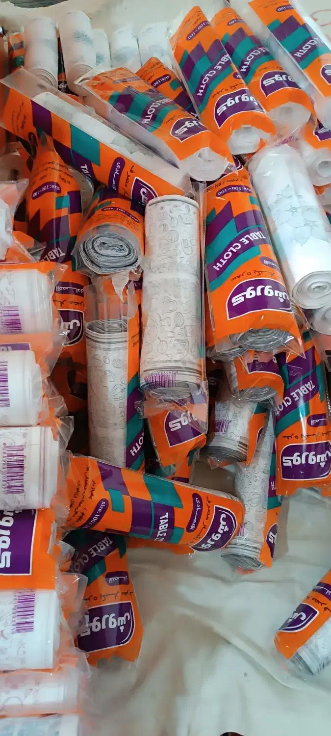 طاقه سفره یکبارمصرف|سفره، حوله، دستمال آشپزخانه|اراک, |دیوار