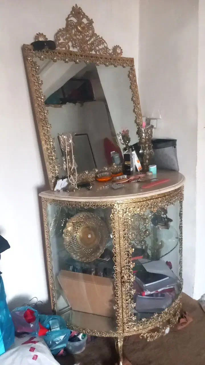 میز آینه کنسول|بوفه، ویترین، کنسول|میانه, |دیوار