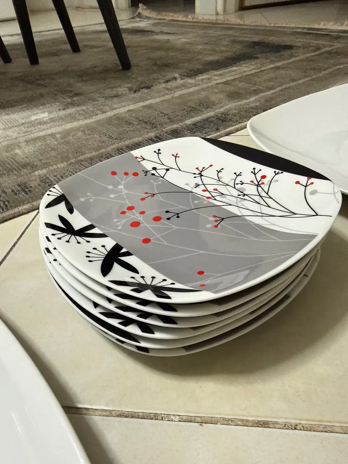 ست چینی لوکس رزین|ظروف سرو و پذیرایی|تهران, دهقان|دیوار