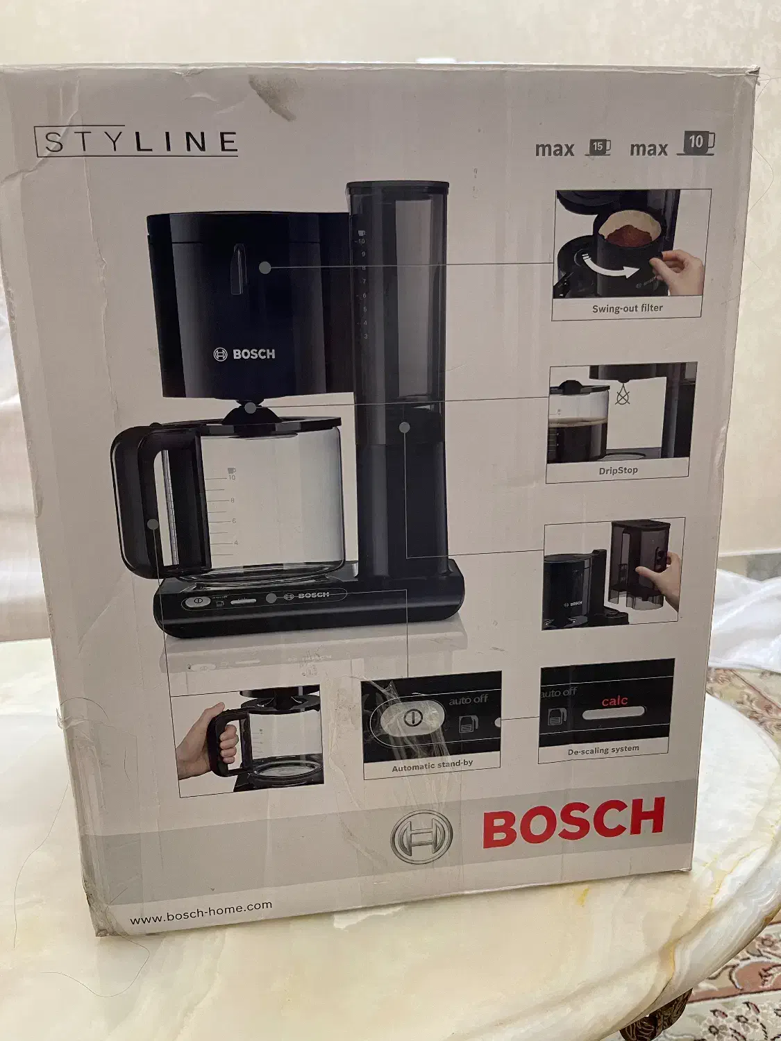 قهوه ساز بوش مدل قهوه فرانسه|سماور، چایساز، قهوهساز|تهران, ستارخان|دیوار