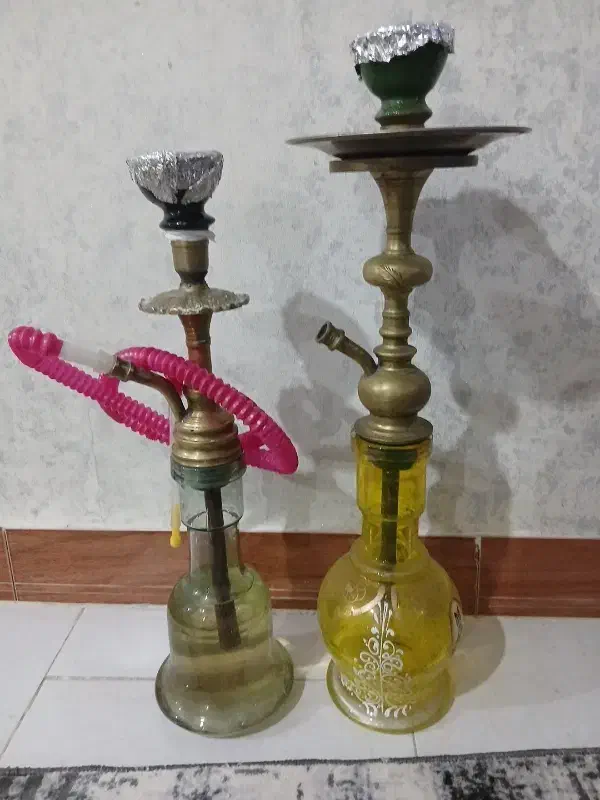 دو عدد قلیون برنز|کلکسیون و سرگرمی|ملارد, |دیوار