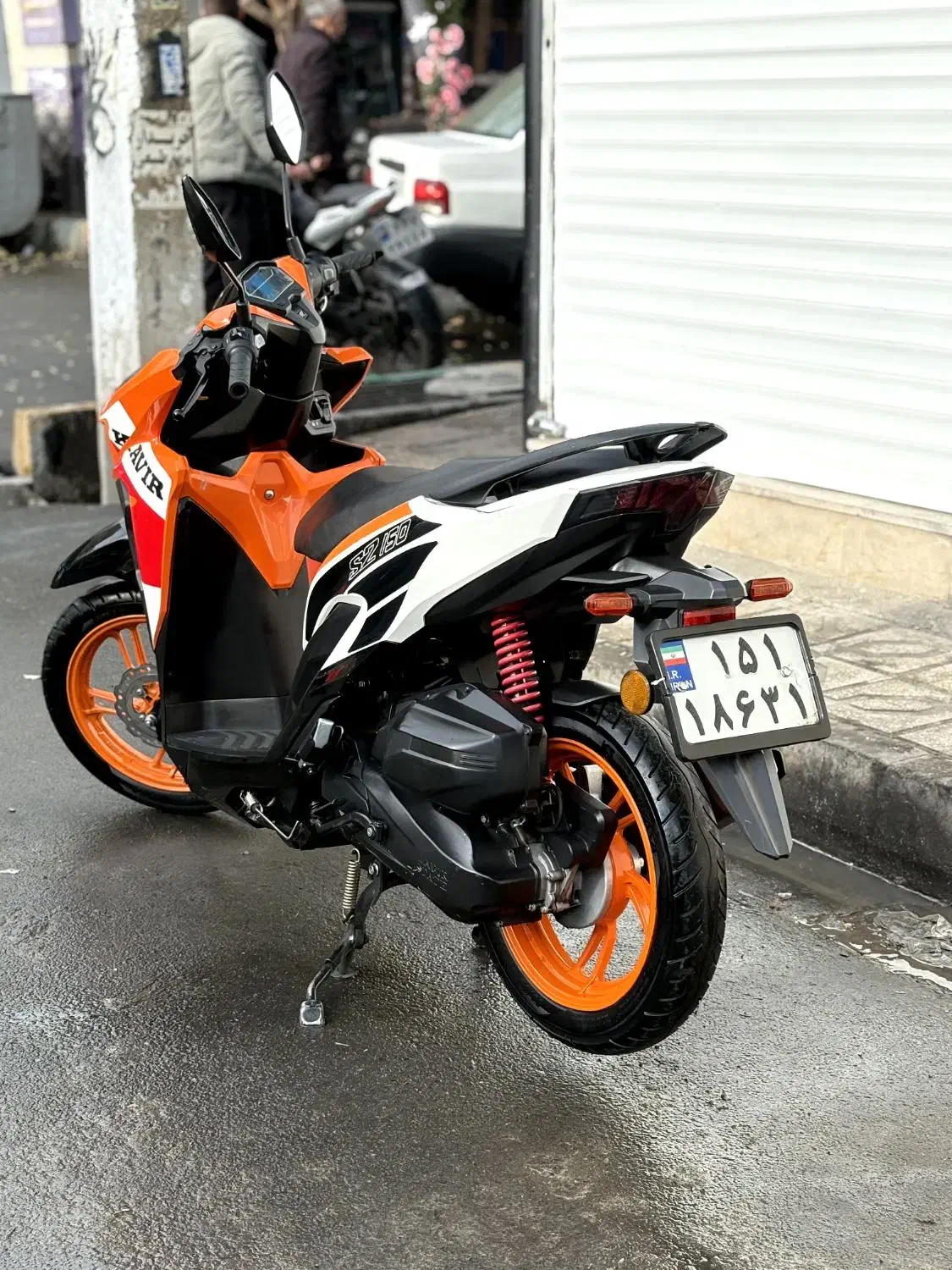 هندا کلیک ۱۵۰ کویر401 آس*|موتورسیکلت|مشکین‌دشت, |دیوار