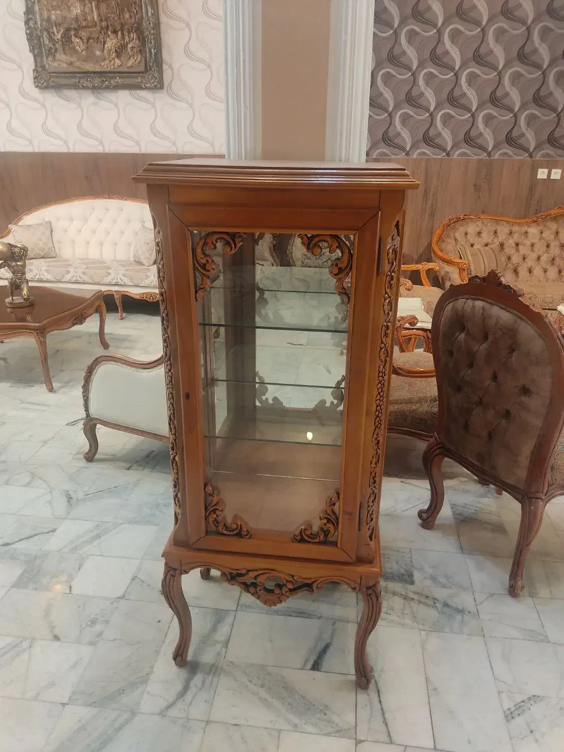 ویترین اینه کنسول سرویس خواب|بوفه، ویترین، کنسول|اصفهان, رهنان|دیوار